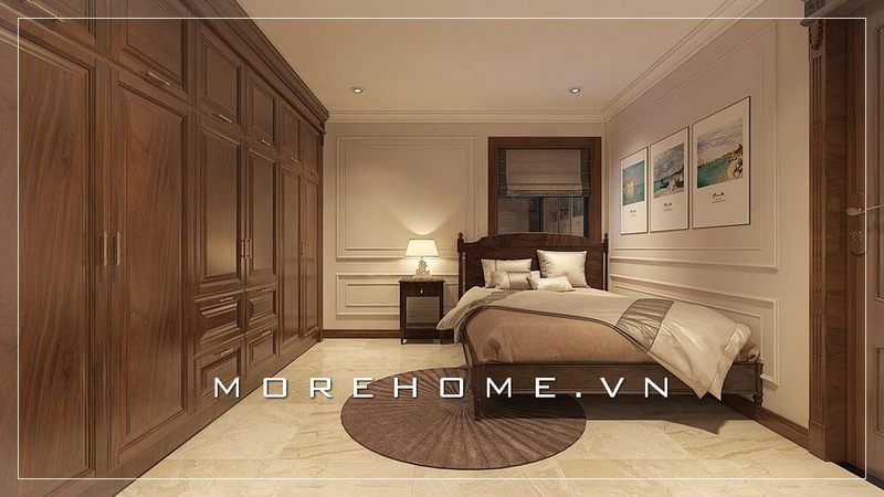 thiết kế nội thất gỗ óc chó